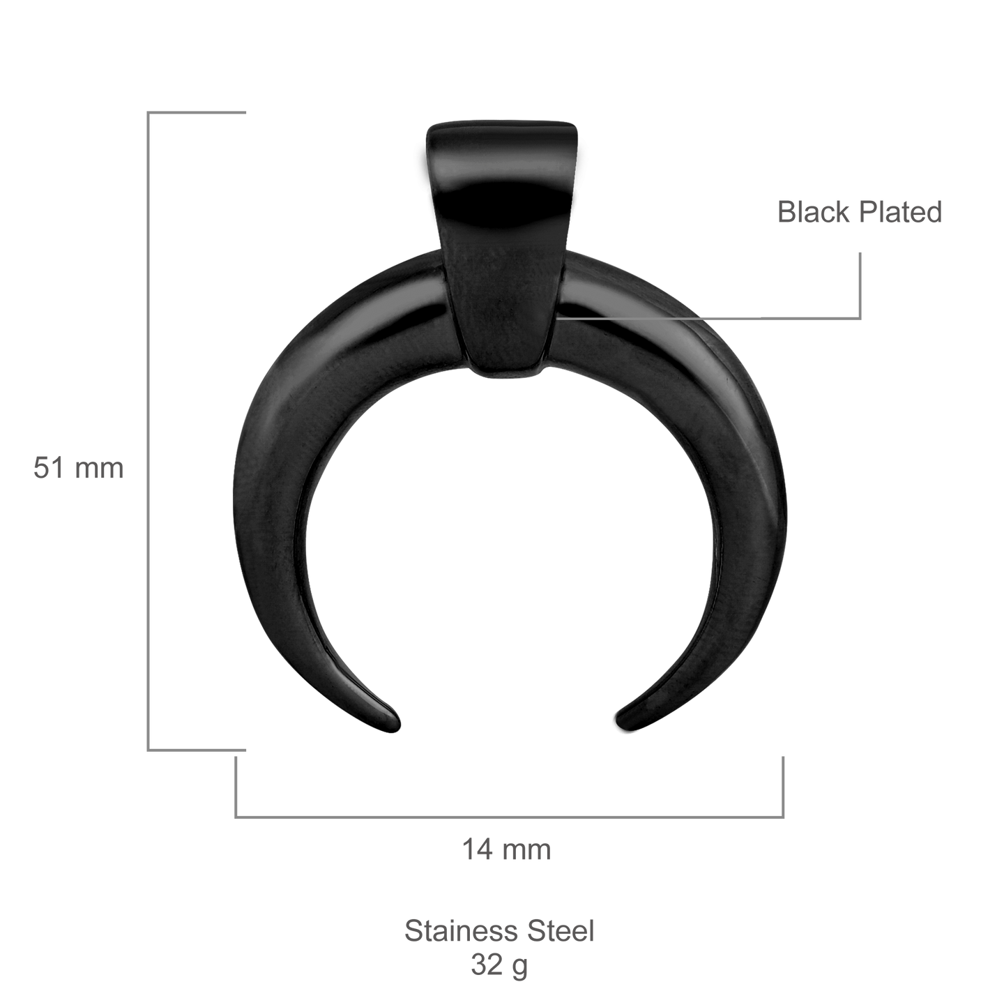 HORN Steel Pendant | 938763