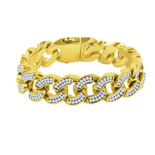 REFINED STEEL CUBAN BRACELET | 938821