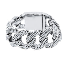 BRIM STEEL CUBAN BRACELET - 938941