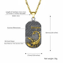 IMPERIAL Scorpio Stainless Steel Chain & Charm | 939032