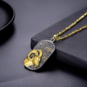 IMPERIAL Aries Stainless Steel Chain & Charm | 939052