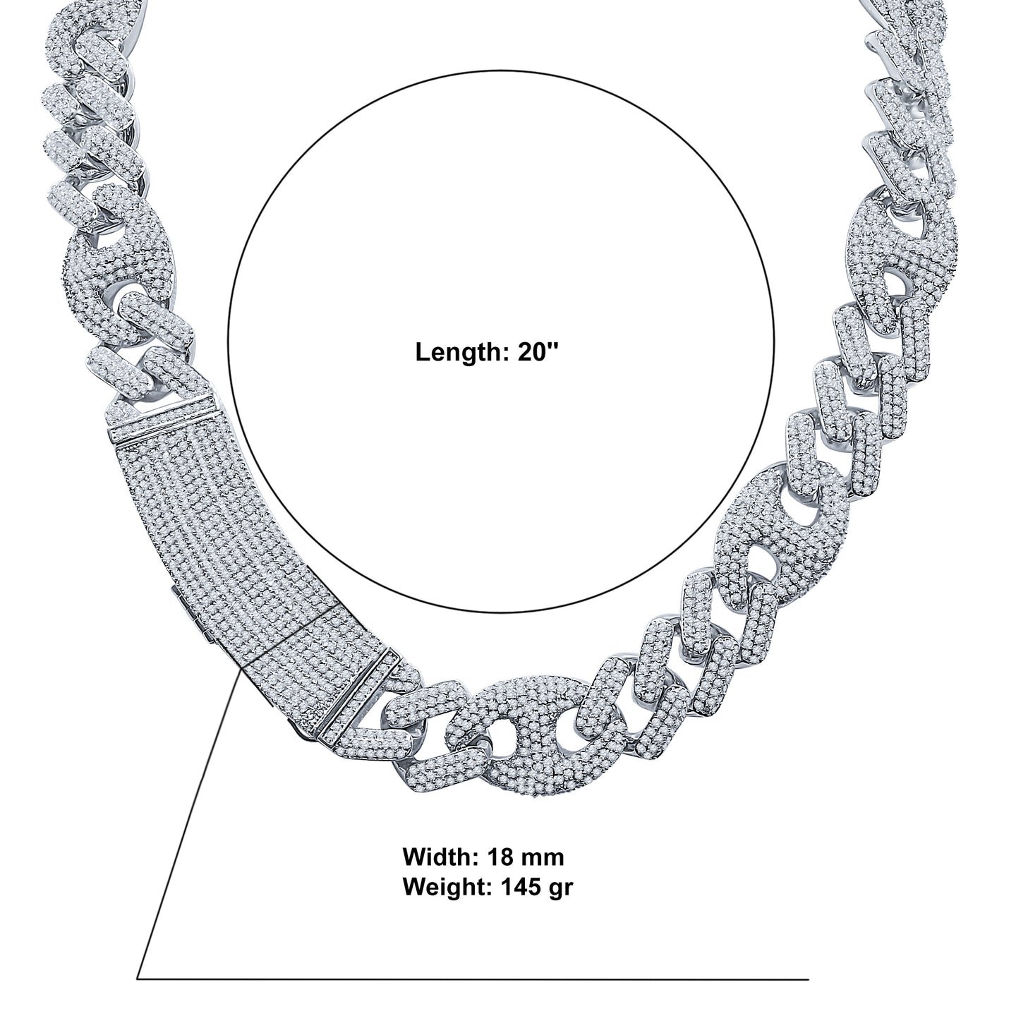 MODISH 18mm Miami Cuban | 962011