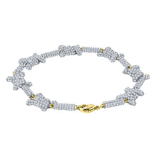 ANGELICAL BRASS 4MM CZ BRACELET | 963121
