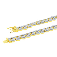 AKIN BRASS ICED OUT CHAIN I 963221