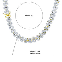 AKIN BRASS ICED OUT CHAIN I 963221