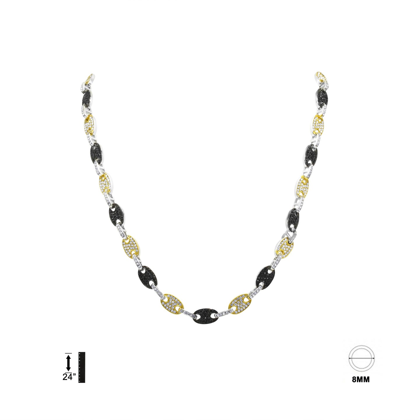 24" Crystal-Chain-970618