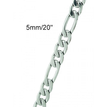 Men`s Stainless Steel Figro Chain