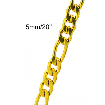 Men`s Stainless Steel Figro Chain