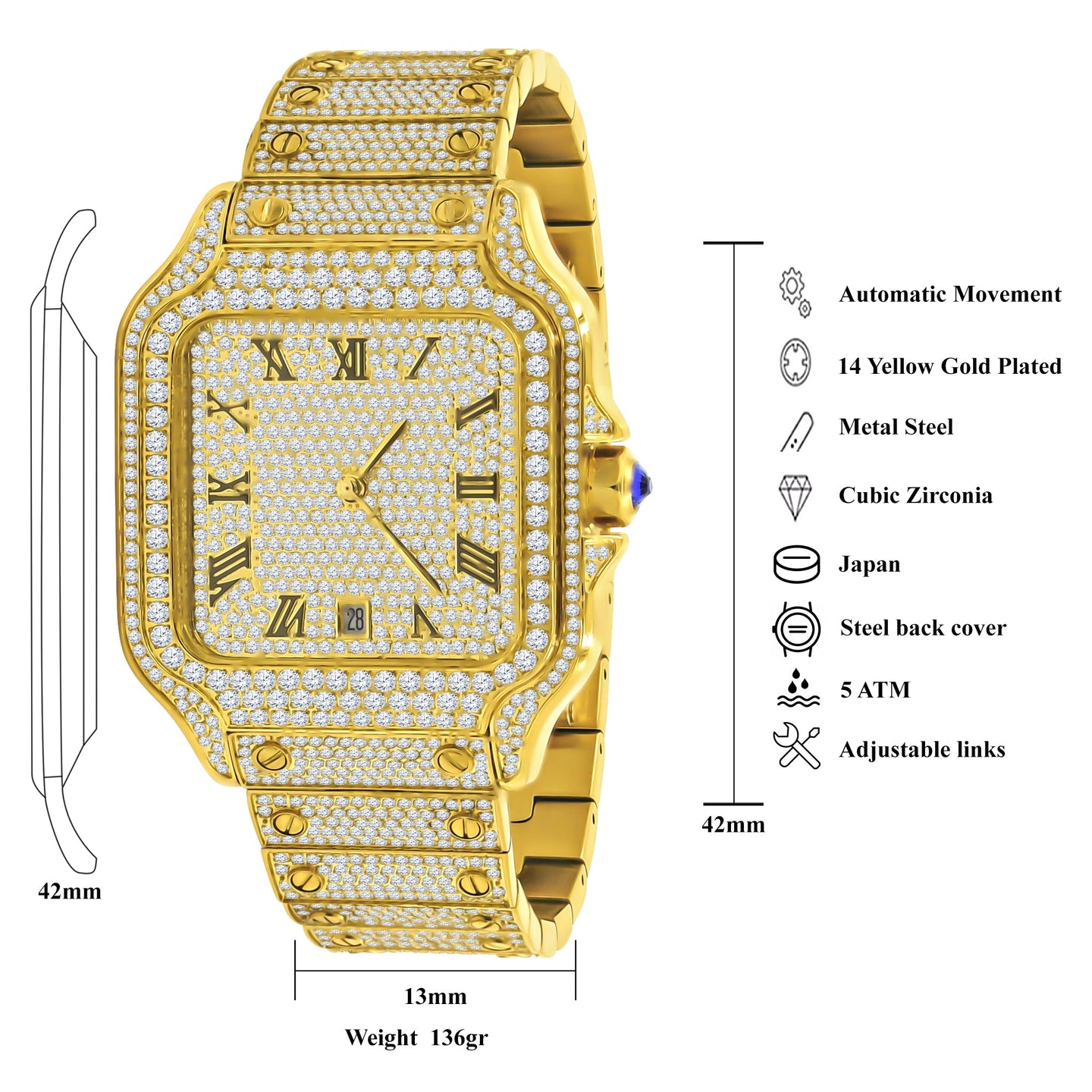 PRAEMIUM STEEL WATCH | 530862