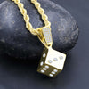 DICE CRYSTAL  PENDANT I D910712