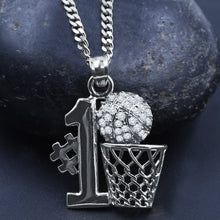 ARDENT STAINLESS STEEL CHAIN AND CHARM I D913201