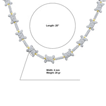 ANGELICAL BRASS 4MM CZ CHAIN  | 963111