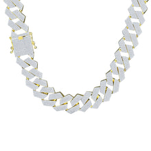 AGLOW 18MM BRASS ICED OUT CHAIN I  963212