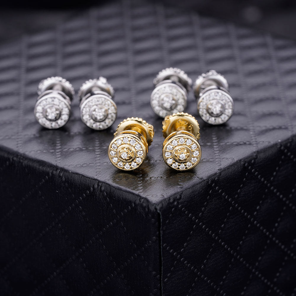 UNICIDADE STERLING SILVER CZ EAR STUDS |  9219261