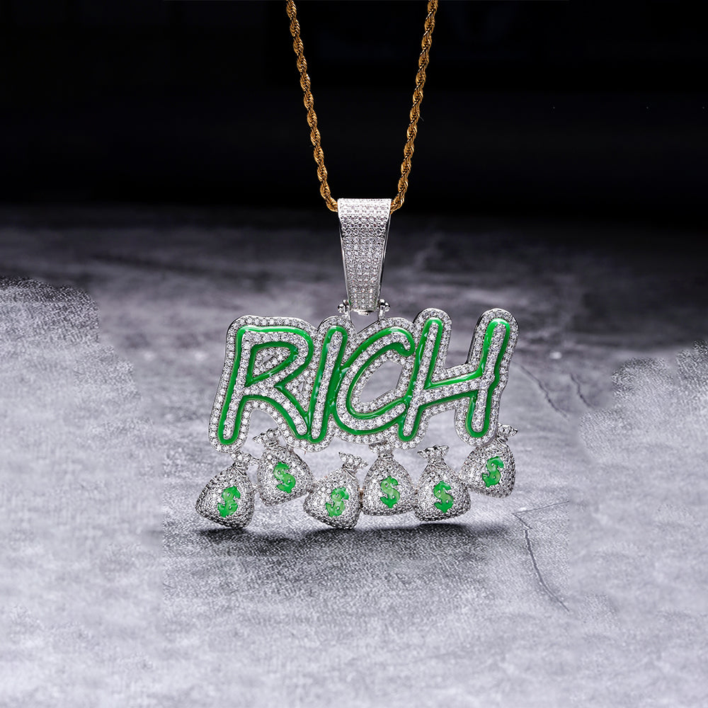 PECUNIA BRASS CZ PENDANT I 9114611