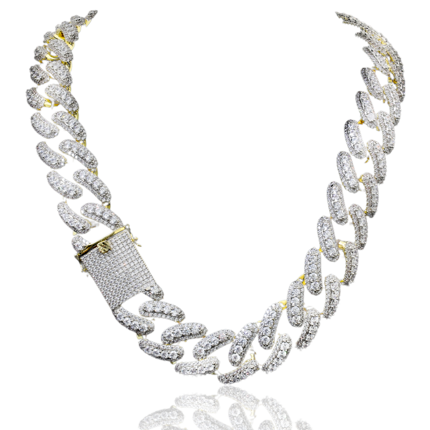 REBOUND BRASS ICED OUT CZ | 962742
