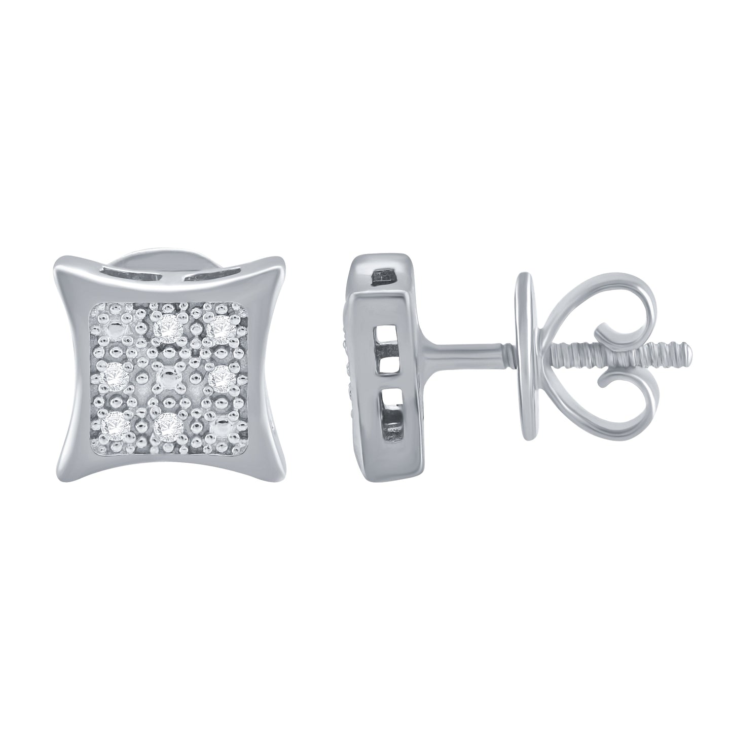 INSOLITO 925 REAL DIAMOND EARRINGS I 990681