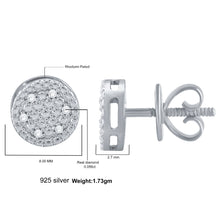 ATRACTIVA 925 REAL DIAMOND EARRINGS I 990691