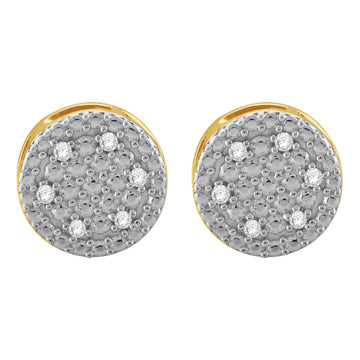 ATRACTIVA 925 REAL DIAMOND EARRINGS I 990691