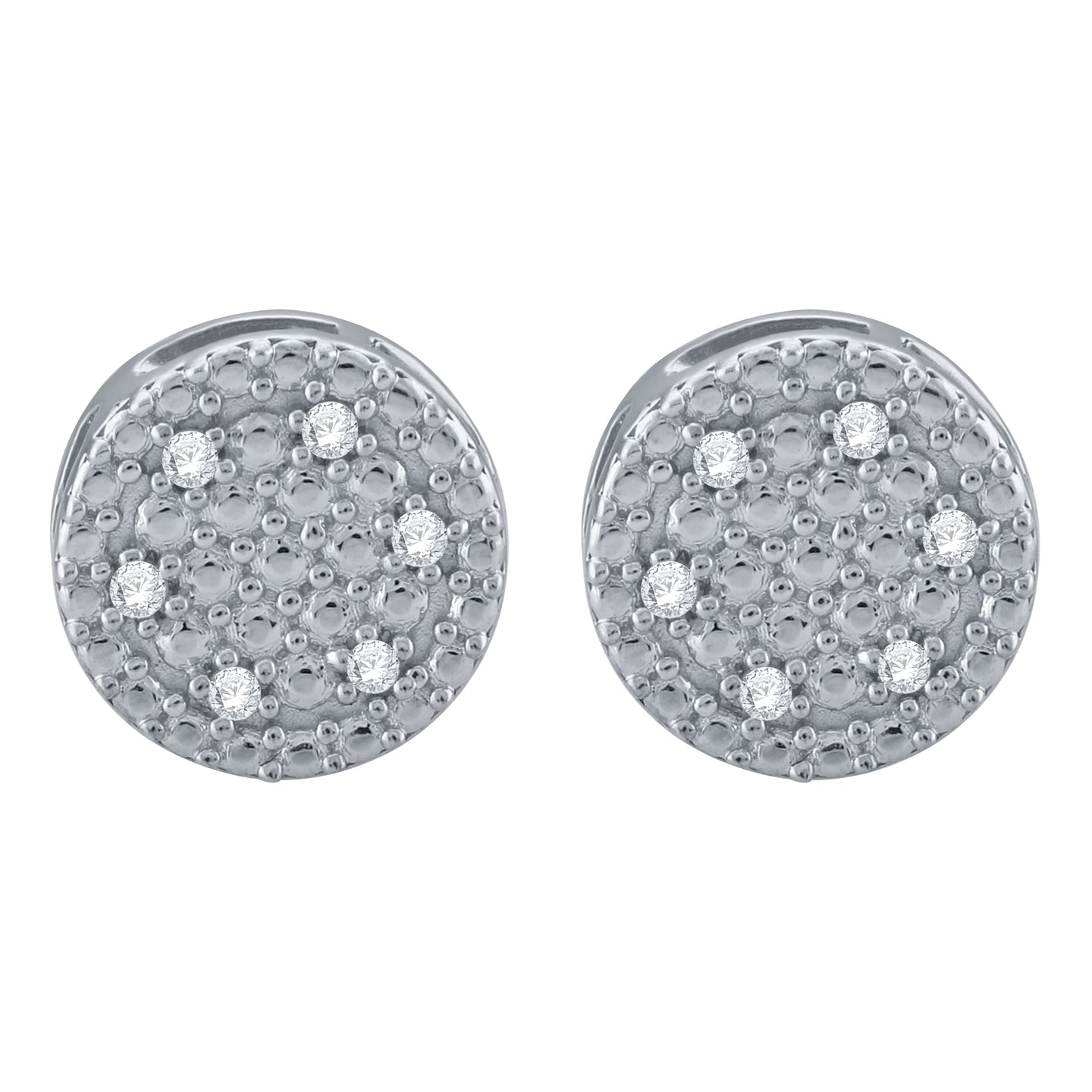 ATRACTIVA 925 REAL DIAMOND EARRINGS I 990691