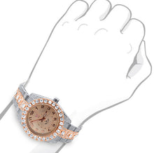 NIGHT SPARKLER HIP HOP METAL WATCH I 5630118