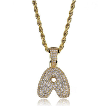 STILTR Steel Bubble Initial Necklace | 938102