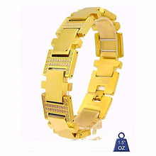 Stainless Steel bracelet with CZ 8001-2