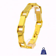 Stainless Steel bracelet with CZ 931902