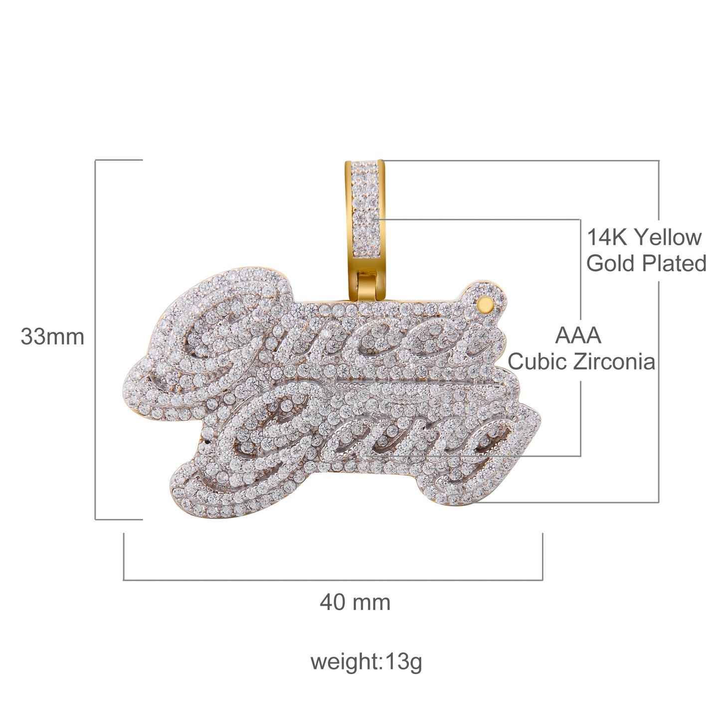 GANG CZ 925 Pendant | 9211222