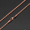 ROPE 2MM CLASSIC STEEL CHAIN I 930405