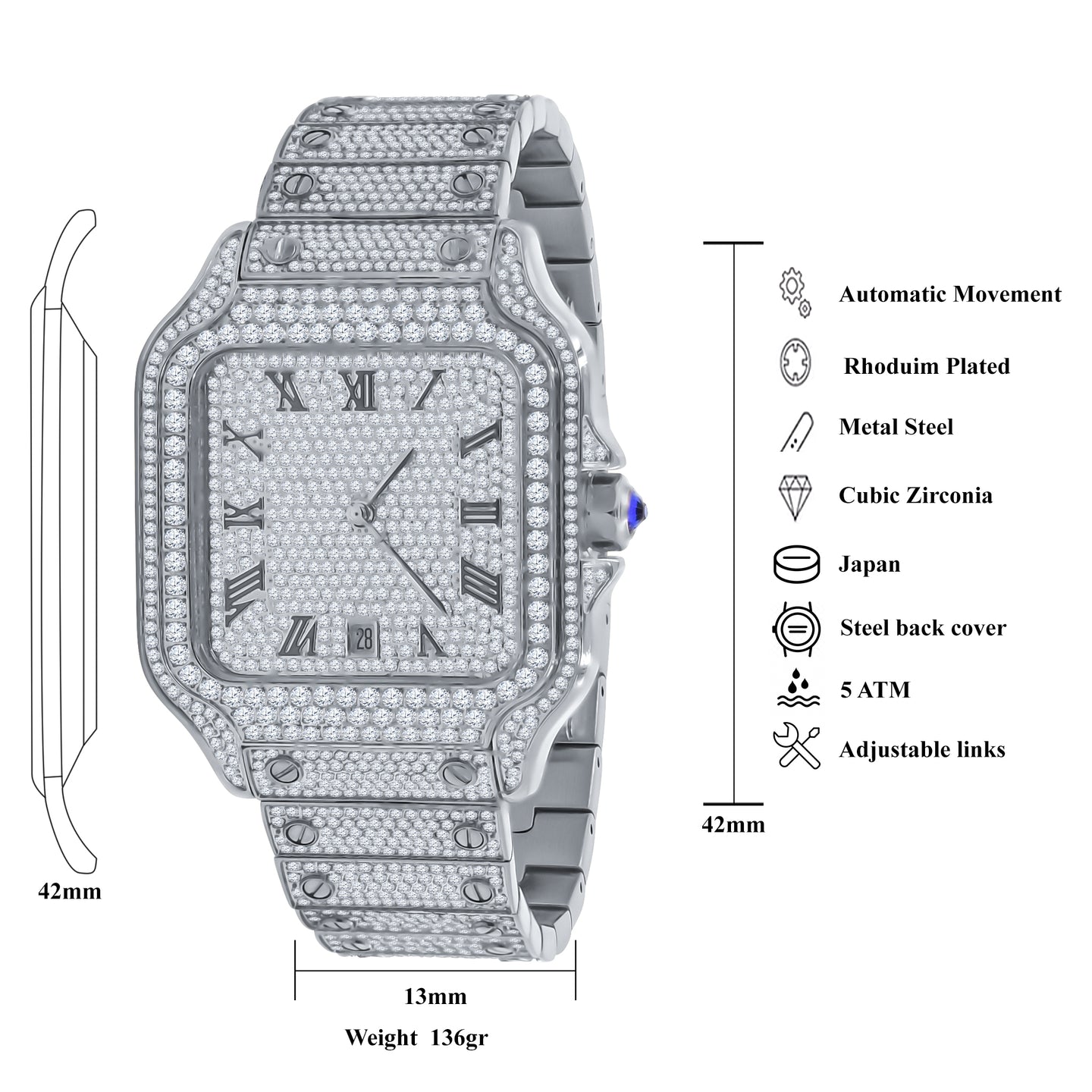 PRAEMIUM STEEL WATCH | 530861