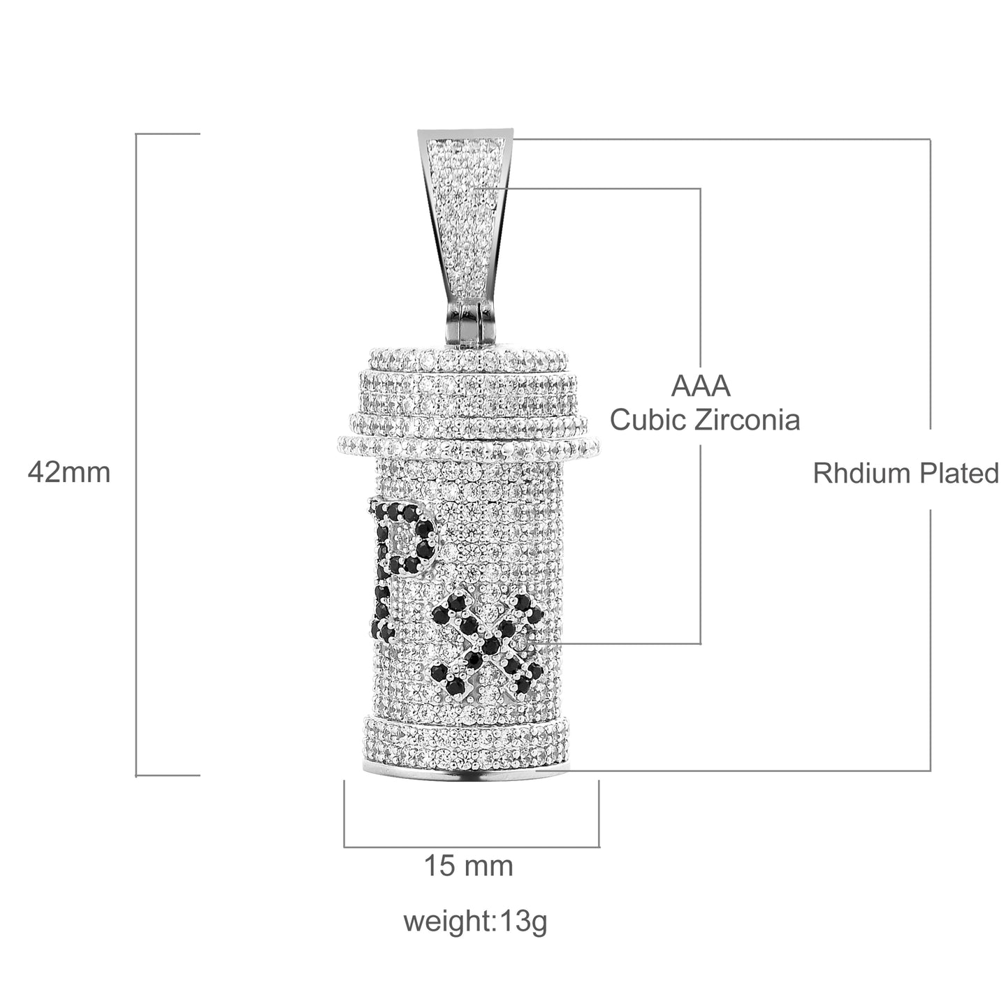 EXOTIC CZ 925 Pendant | 9211161