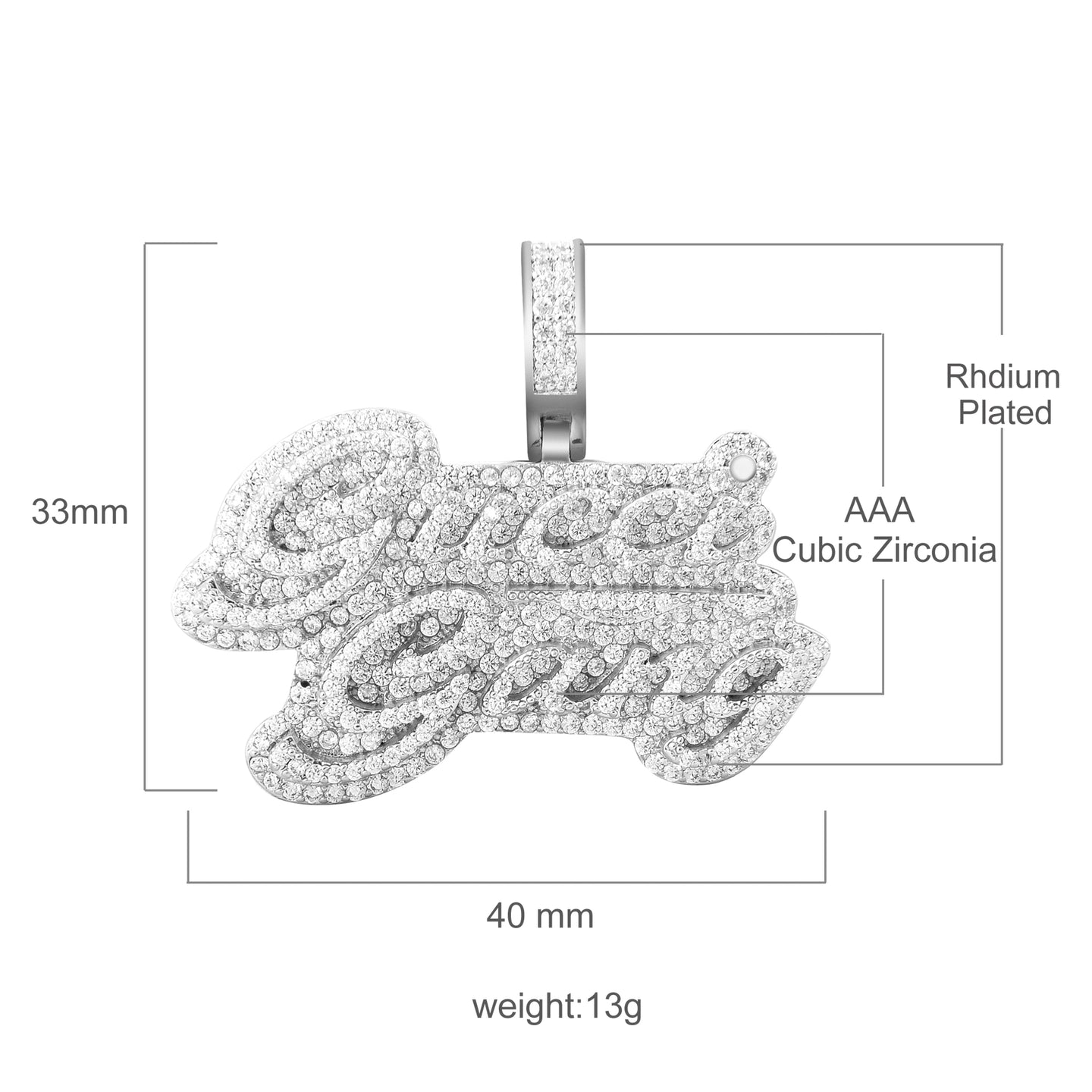 GANG CZ 925 Pendant | 9211221