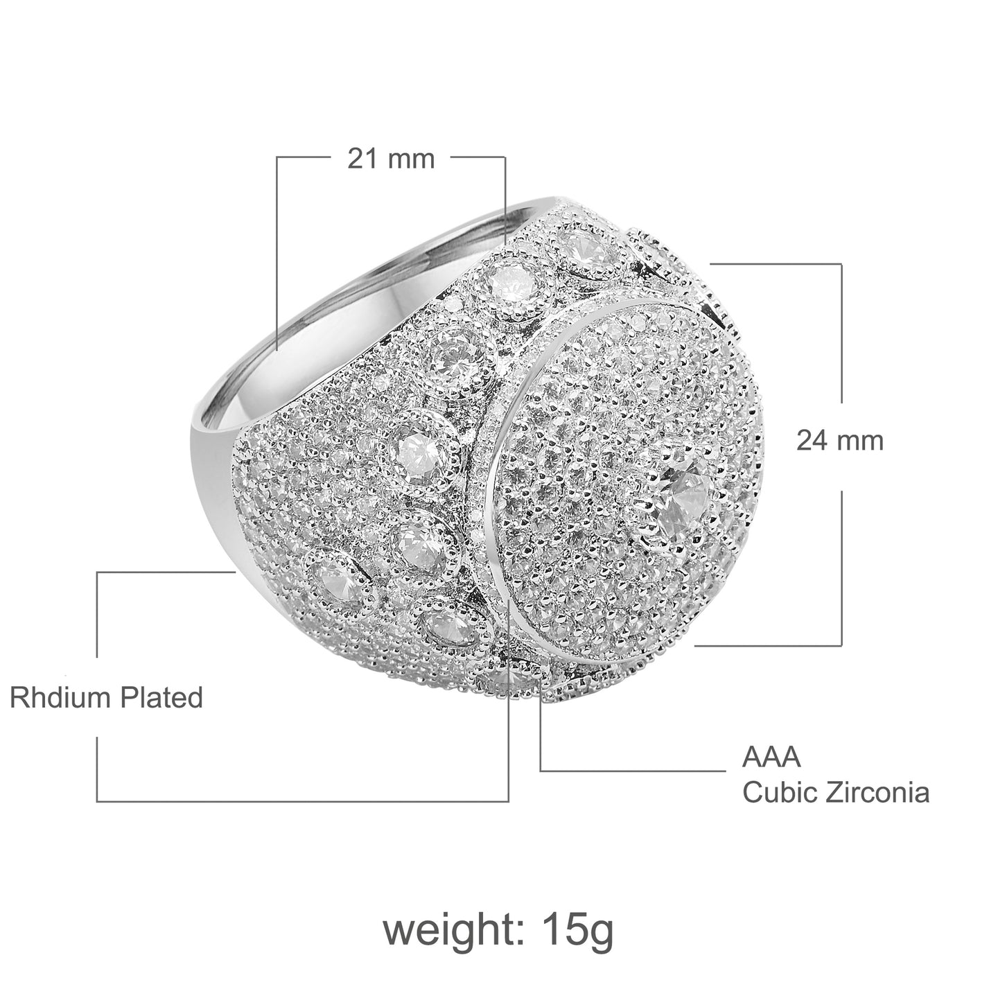 RINK 925 SILVER RING  |  9211041