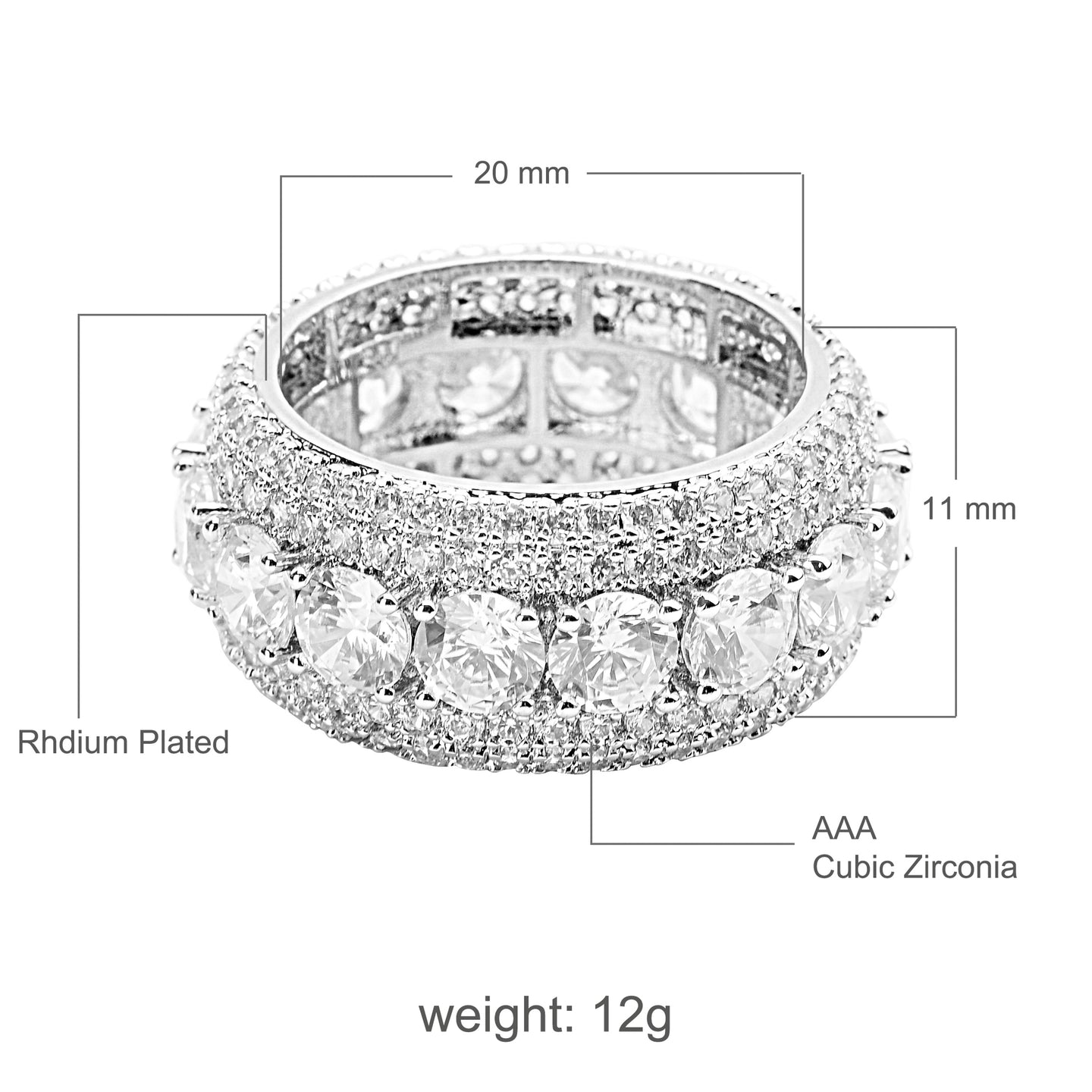BRIM 925 SILVER RING  |  9210881