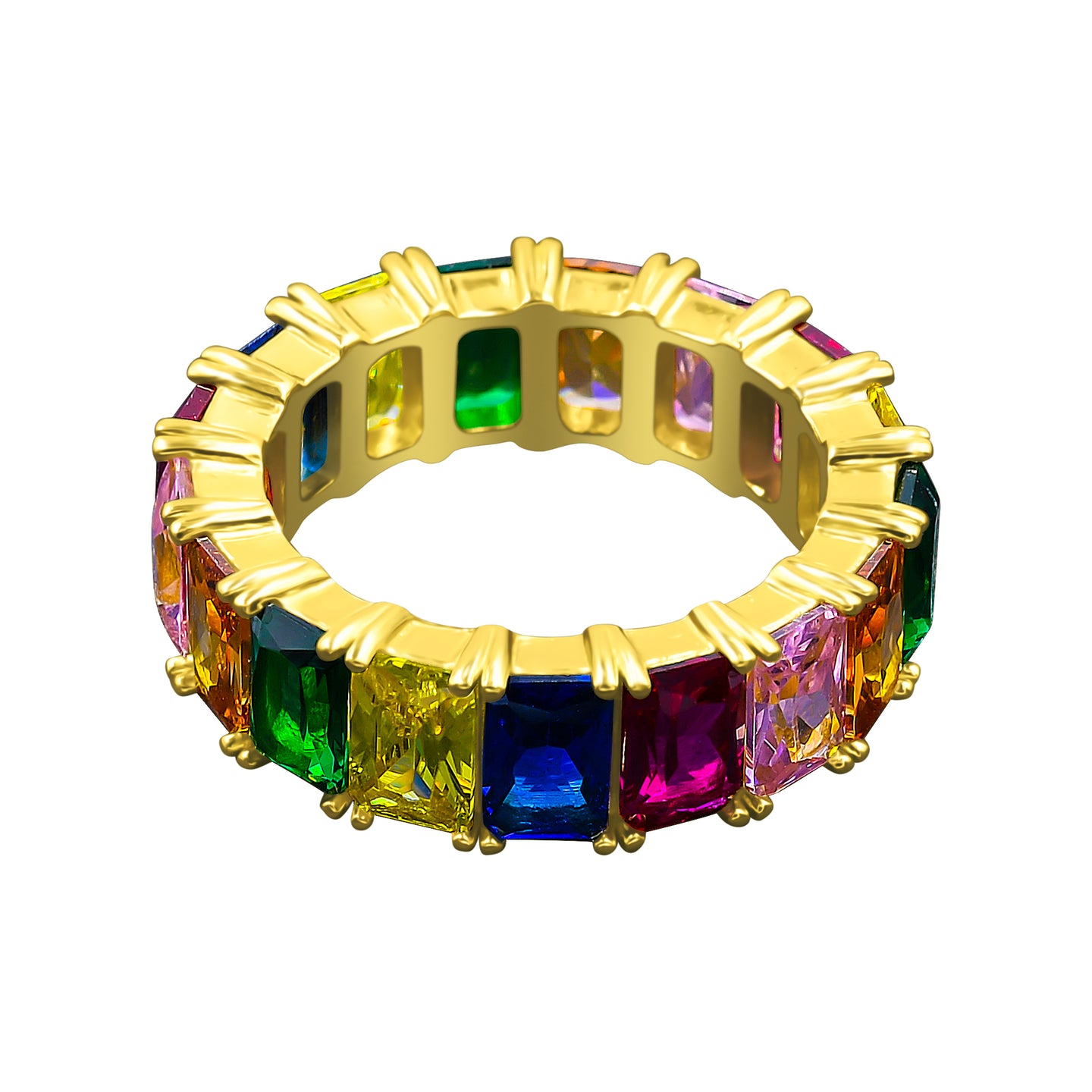 RAINBOW 925 SILVER RING  |  92111269